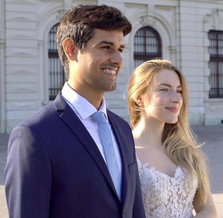 Dhruv Rathee with Juli ibr