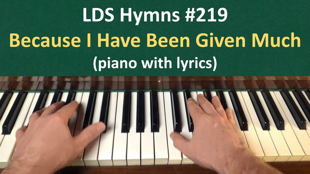Because I Have Been Given Much Lyrics - Lyricsofbollywoodsongs