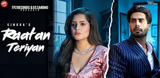 Raatan Teriyan Lyrics in English – Singga
