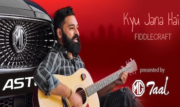 क्यू जाना है Kyu Jana Hai Lyrics in Hindi - Fiddlecraft (MG Taal)